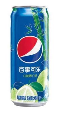 Pepsi Cola White Pomelo Green Bamboo 330Ml